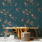 Wallpaper Mural with a Chips and Marble Pattern for the Living Room Decor