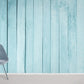 Wallpaper mural with a blue wood impression, for use in decorating the home