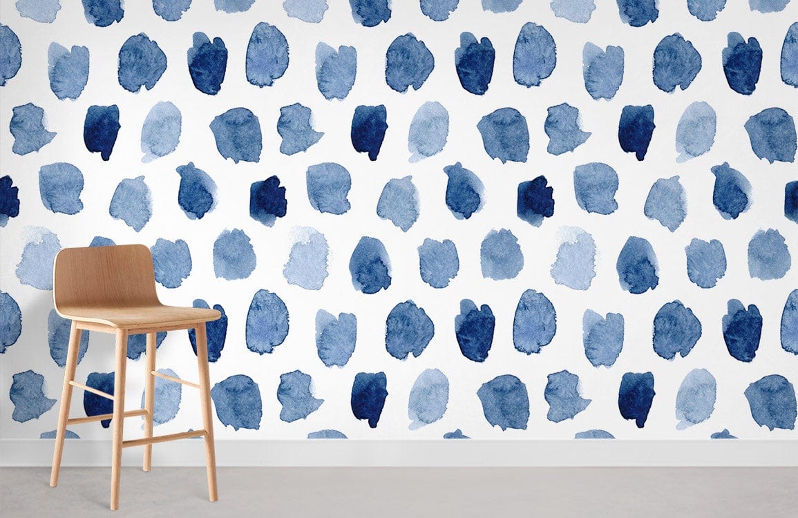 Watercolor Pattern Wallpaper For Room