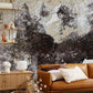 abstract industrial wall mural living room decor