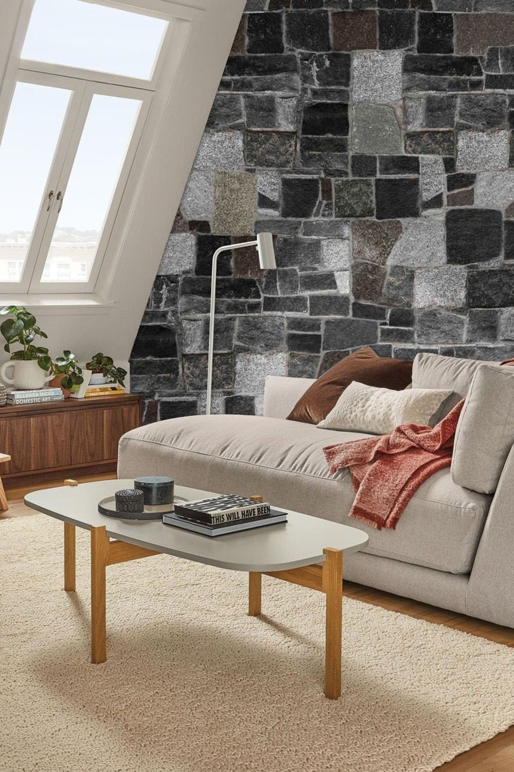 Splicing Brick Wallpaper Mural as a Decoration for the Home