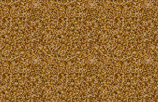 Plain Brown Mosaic ll Wallpaper in the Mosaic Pattern