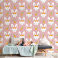 Bunny & Carrot Wallpaper Decoration Idea