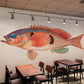 Caesioperca Rasor Perch Fish Mural Restaurant Decoration