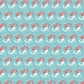Carp Play Pattern Fish and Ocean Mural Art