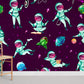 Cartoon Astronaut Wallpaper For Room