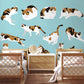 cat animal Activity wallpaper design