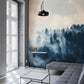 Chillwave in the Scenery of the Forest as a Wallpaper Mural for Hallway Decoration