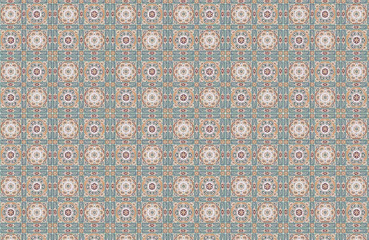 Classic Green Patterns Custom Wallpaper Mural