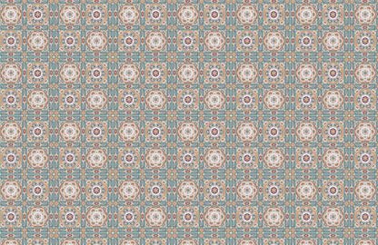 Classic Green Patterns Custom Wallpaper Mural