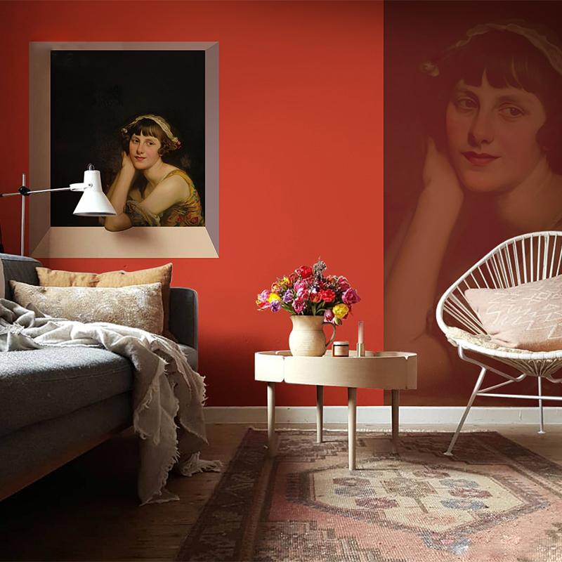 Classical Beauty wallpaper home decor
