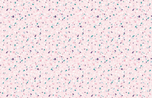 Home Decoration Wallpaper Mural Featuring a Colorful Chips and Marble Pattern