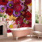 Bright Daisy Flower Bathroom Wall Mural Wallpaper