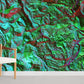 Colorful Abstract Room Decoration Idea Wallpaper Mural