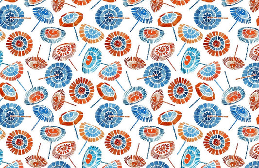 Multi-color Umbrellas wall Murals