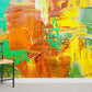Color Splash Graffiti Art Wallpaper Room