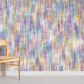 Colorful Foil Wall Mural Custom Design