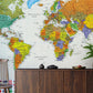 Map of the World Wallpaper Mural