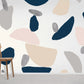Mural Wallpaper with a Milk Cow Block Pattern, Ideal for Home Decoration