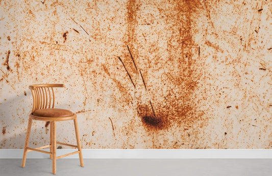 Corroded Iron Surface Wallpaper Mural