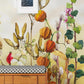 custom colorful cotton bushes wallpaper mural for home decor