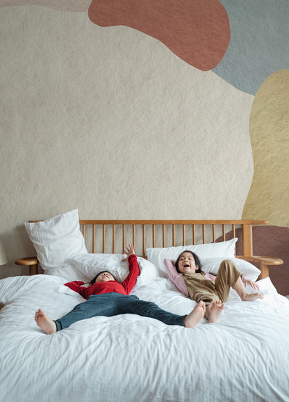 Wall Art for Children's rooms with a Colorful Background