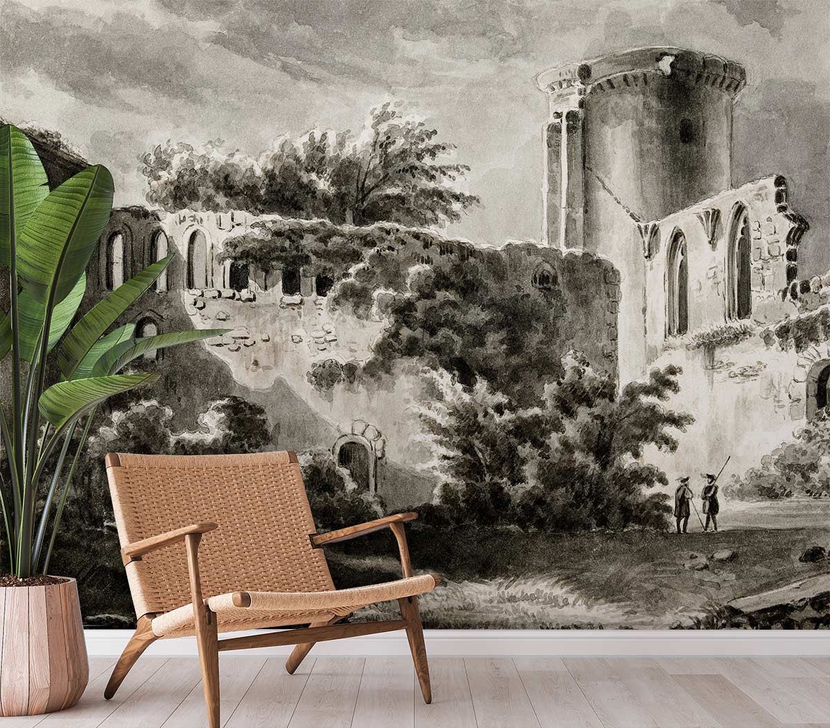 Castle Of Botwel Wall Mural For Living Room