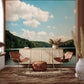 Wallpaper Mural of Sea of Clouds at Peak Landscapes, Suitable for Living Room Decoration