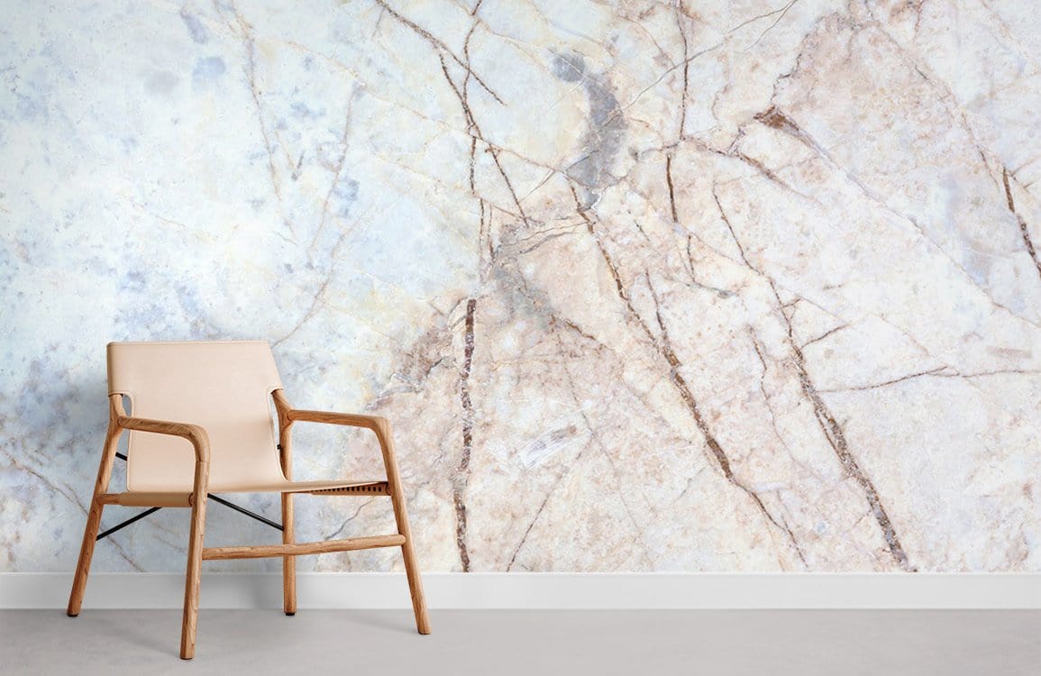 Luxury Modern Marble Effect Mural Wallpaper