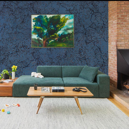 cracked surface wall mural living room decoration