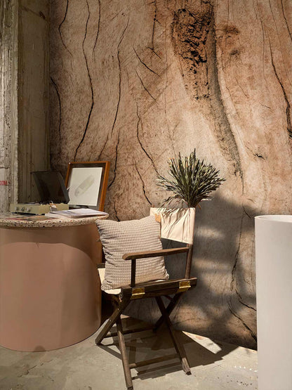 Cracked Wood Grain Wallpaper Custom Design