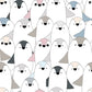cartoon Penguins wallpaper mural for room decor