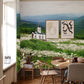 Wallpaper Mural of Daisies in a Mountain Field for the Dining Room