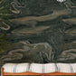 Dark Green Marble Wallpaper Mural Home Interior Decor