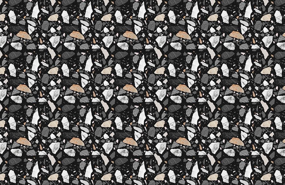 Terrazzo Marble Wallpaper Mural with Seamless Pattern for Home Decoration