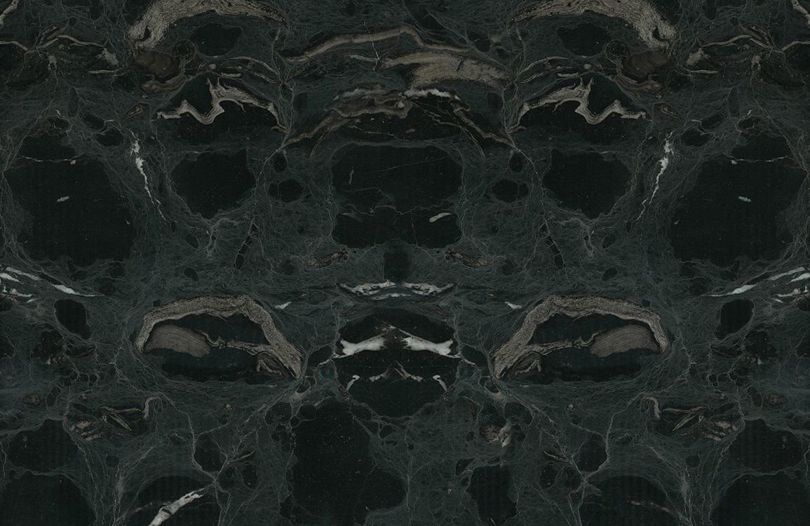Luxurious Dark Marble Effect Mural Wallpaper