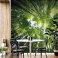 bamboo forest wallpaper mural geust room custo design