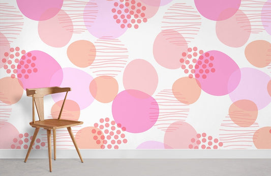 Pebbles Pattern Wallpaper Murals for Room decor