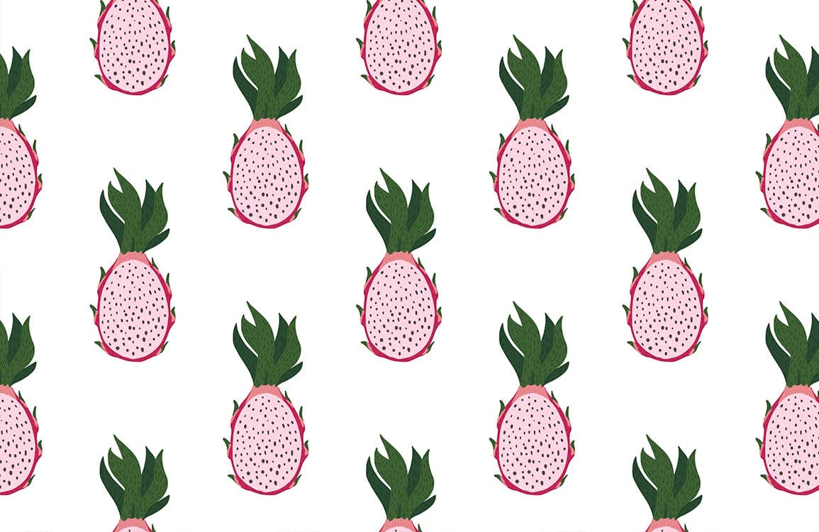 Pitaya Art Fruit Pattern Mural Home Decor