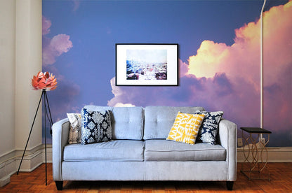 Colorful  Clouds Wallpaper Mural Custom Design
