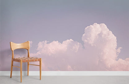 Dreamy Clouds Landscape Wallpaper Mural Room