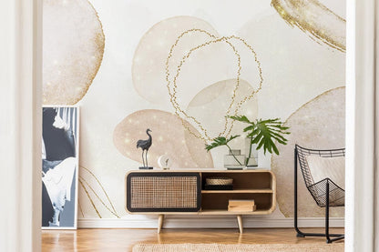 Ombre Brown Mural Wallpaper Home Decor