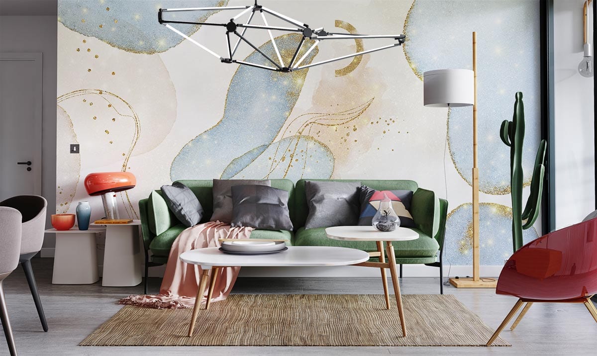 Dreamy Element Fresh Pattern Mural Decoration