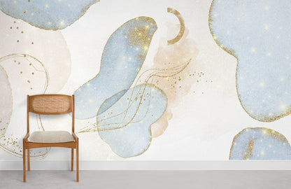 Dreamy Element Abstract Wallpaper Room