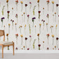 Dride Flowers Wall Murals Room Decoration Idea