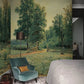 oil painting wall mural bedroom decoration design