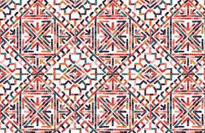 Colorful Geometric Boho Wallpaper Mural