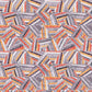 Colorful Geometric Herringbone Mural Wallpaper