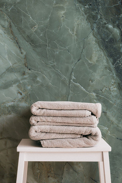 Luxurious Marble Texture Wallpaper Mural in bathroom