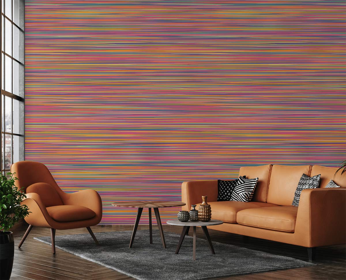 Fast Flashing Pattern Mural Wallpaper Home Interior